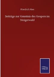 Cover von Beiträge zur Kenntnis des Keupers im Steigerwald