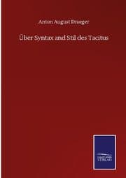 Cover von Über Syntax and Stil des Tacitus