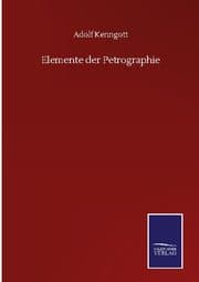 Cover von Elemente der Petrographie