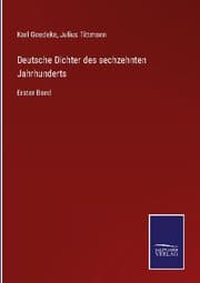 Cover von Deutsche Dichter des sechzehnten Jahrhunderts