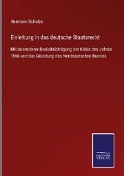Cover von Einleitung in das deutsche Staatsrecht