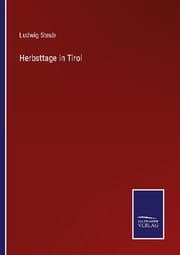 Cover von Herbsttage in Tirol