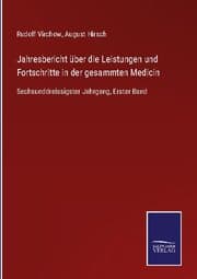 Cover von Jahresbericht über die Leistungen und Fortschritte in der gesammten Medicin
