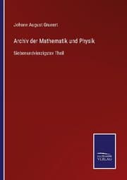 Cover von Archiv der Mathematik und Physik