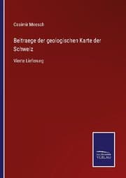 Cover von Beitraege der geologischen Karte der Schweiz