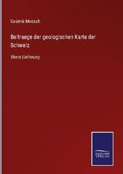 Cover von Beitraege der geologischen Karte der Schweiz