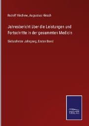 Cover von Jahresbericht über die Leistungen und Fortschritte in der gesammten Medicin