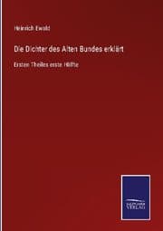 Cover von Die Dichter des Alten Bundes erklärt