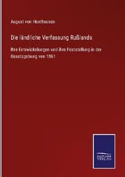 Cover von Die ländliche Verfassung Rußlands
