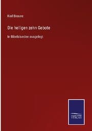Cover von Die heiligen zehn Gebote