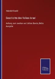 Cover von Geschichte des Volkes Israel