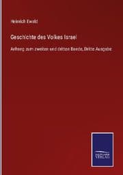 Cover von Geschichte des Volkes Israel