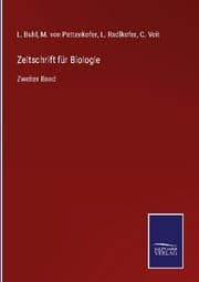Cover von Zeitschrift für Biologie