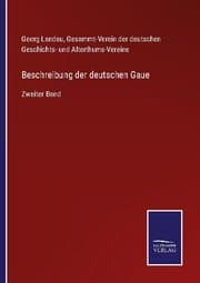 Cover von Beschreibung der deutschen Gaue