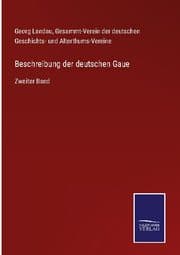 Cover von Beschreibung der deutschen Gaue