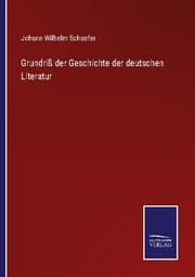 Cover von Grundriß der Geschichte der deutschen Literatur