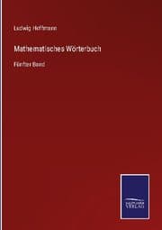 Cover von Mathematisches Wörterbuch