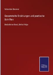 Cover von Gesammelte Erzählungen und poetische Schriften