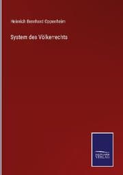 Cover von System des Völkerrechts