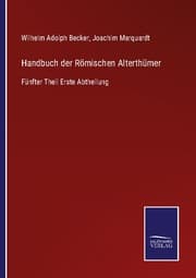Cover von Handbuch der Römischen Alterthümer