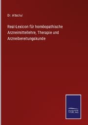Cover von Real-Lexicon für homöopathische Arzneimittellehre, Therapie und Arzneibereitungskunde