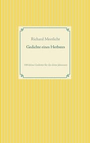 Cover von Gedichte eines Herbstes
