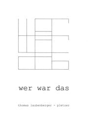 Cover von Wer war das