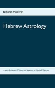 Cover von Hebrew Astrology