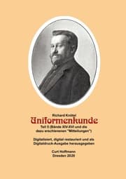 Cover von Richard Knötel, Uniformenkunde Teil 5 (Bände XIV-XVI und die dazu erschienenen 'Mitteilungen'