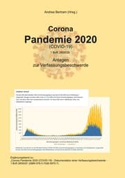 Cover von Corona Pandemie 2020 (Covid 19) - Ergänzungsband