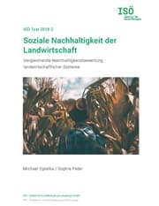 Cover von Soziale Nachhaltigkeit der Landwirtschaft