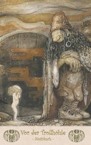 Cover von Vor der Trollhöhle - Notizbuch (Trolle und Goblins)