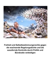 Cover von Freiheit und Selbstbestimmungsrechte gegen die wachsende Regelungsdichte und die ausufernde Kontrolle durch Politik und Bürokratie verteidigen