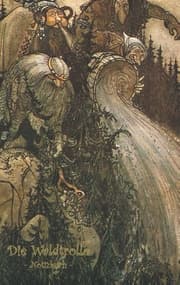Cover von Die Waldtrolle - Notizbuch (Trolle und Goblins)