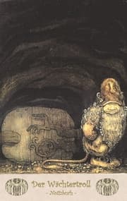 Cover von Der Wächtertroll - Notizbuch (Trolle und Goblins)