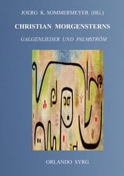Cover von Christian Morgensterns Galgenlieder und Palmström
