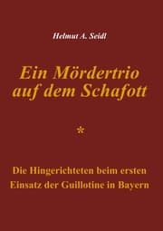 Cover von Ein Mördertrio auf dem Schafott