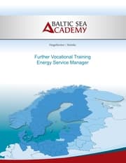 Cover von Further Vocational Training Energy Service Manager