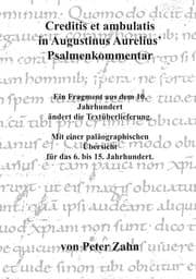 Cover von Creditis et ambulatis in Augustinus Aurelius' Psalmenkommentar