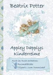 Cover von Appley Dapplys Kinderreime (inklusive Ausmalbilder und Cliparts zum Download)