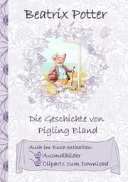 Cover von Die Geschichte von Pigling Bland (inklusive Ausmalbilder und Cliparts zum Download)