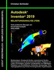 Cover von Autodesk Inventor 2019 - Belastungsanalyse (FEM)
