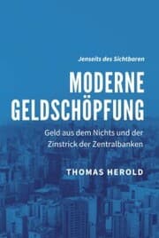 Cover von Moderne Geldschöpfung