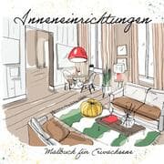 Cover von Malbuch für Erwachsene Inneneinrichtungen