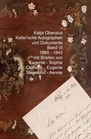 Cover von Keller'sche Autographen und Dokumente Band VI