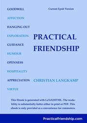 Cover von Practical Friendship