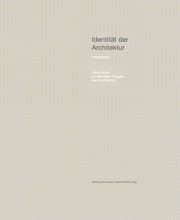 Cover von Identität der Architektur: Intermezzo. Gespräch zu aktuellen Fragen der Architektur