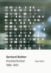 Cover von Gerhard Richter. Künstlerbücher 1966-2021