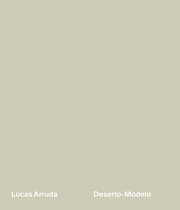 Cover von Lucas Arruda. Deserto-Modelo