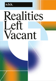 Cover von Realities left Vacant